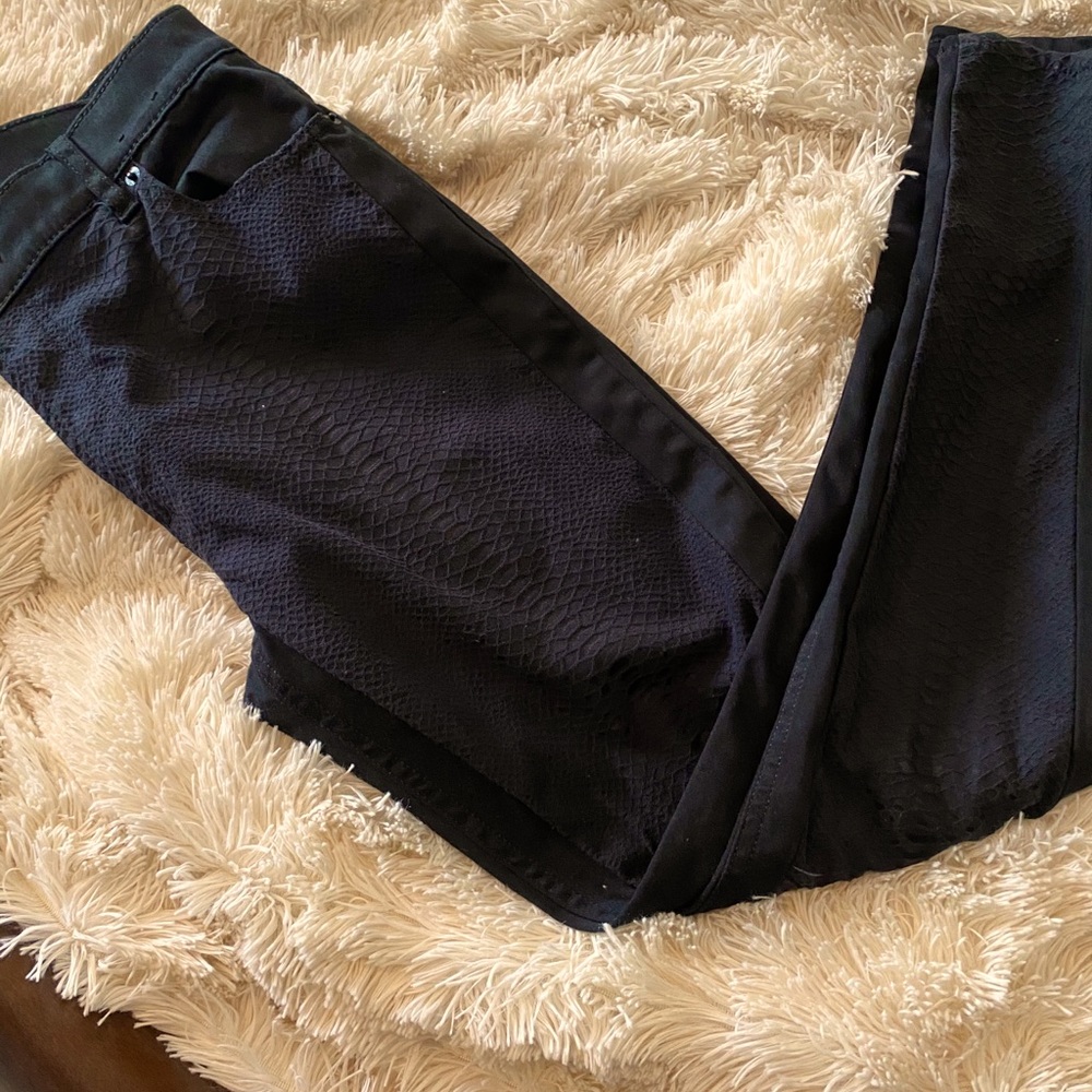 Black Express High Rise Jeggings size 6